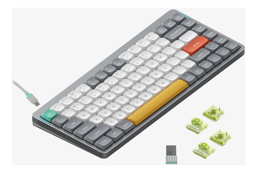 Nuphy Air75 V2 - Teclado Mecanico Portatil Al 75%, Teclado I