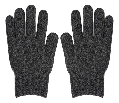 Guantes De Fibra Conductiva, 1 Par, Antiestáticos, Para Elim