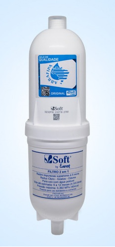 Refil Filtro Para Purificador De Água Soft Everest Original