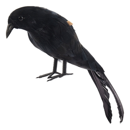 Para Zz Plumas De Halloween Con Forma De Pájaro Cuervo,