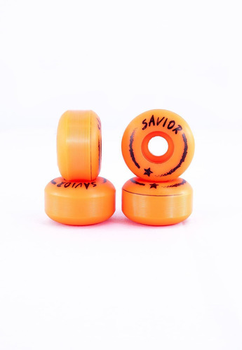 Rodas Savior Para Skate Street 51mm 100a - Jogo Com 4 Rodas