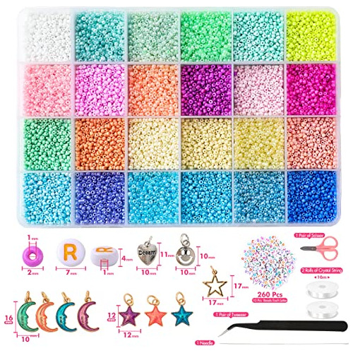 Cuentas De Cristal De Colores Pulseras, 24270+ Cuentas ...