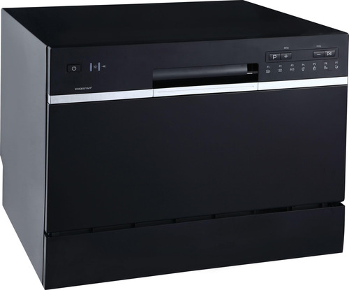 Lavavajillas De Encimera 6 Lugares Ancho 55 Cm Negro