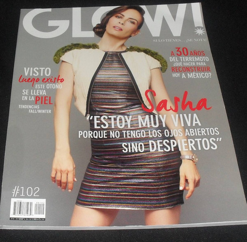 Revista Glow Sasha Sokol Timbiriche