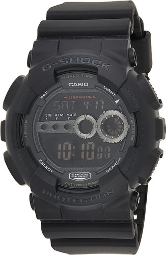 Reloj Deportivo Digital Casio G-shock Gd100-1bcr Extra Larga