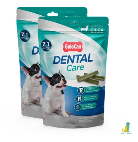 Golocan Snack Dental Care Perros Mordida Chica 2 X 144gr