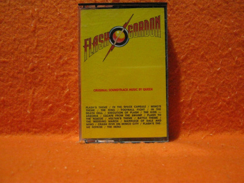 Flash Gordon Queen Tema De Filme - Fita Cassete Original K7