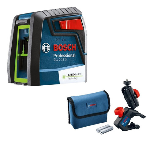 Nivel Laser Autonivelante Bosch Gll 2-12 G Lineas Verdes