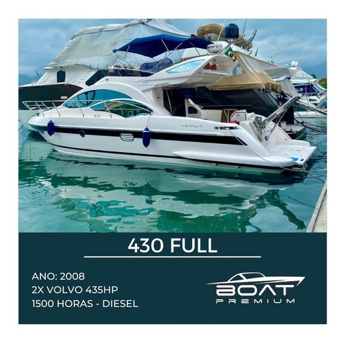 430 Full, 2008, 2x Volvo 435hp - Ferretti Sunseeker - Sessa