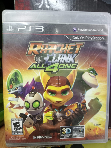 Ratchet Clank All 4 One Juego Play 3 Físico Original