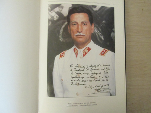 118 Años Material Guerra Ejercito Chile Gral Pinochet Escaso (Usado)