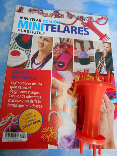 Telar Plástico  Cordón  + Revista (souvenirs, Adornos)