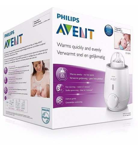 Imagen 2 de 9 de Calienta Biberón Y Papilla Electrico Philips Avent Creciendo