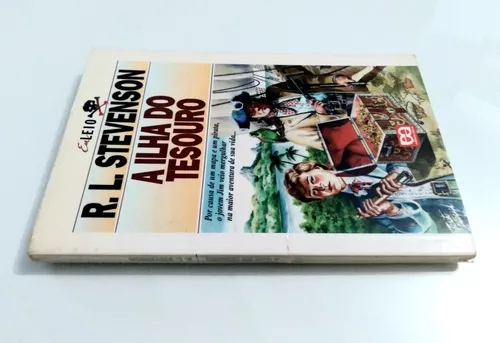 Livros: A Ilha do Tesouro - Clássico infantojuvenil de R. L. Stevenson