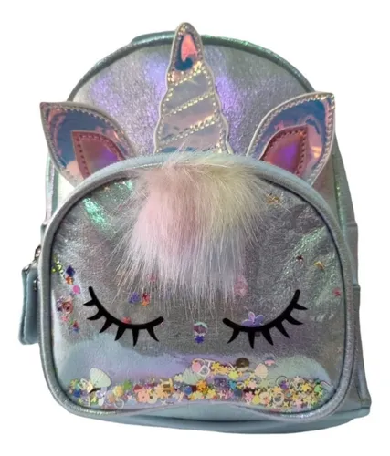 Mochila De Unicornio Para Ni as Incluye Monedero Cuotas sin inter s