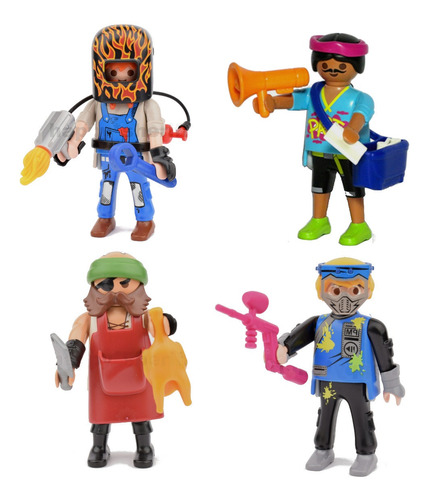 Set De 4 De Figuras Playmobil