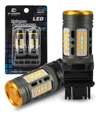 D-lumina Bombilla Led Canbus 3157 Switchback Incorporada Luz