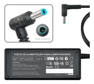 Fonte Carregador Para Hp Chromebook 14 G3 Tpn-q152 19,5v 761