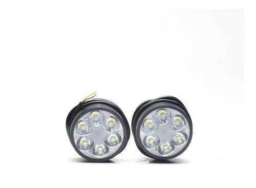 2 X Faros Auxiliar Led Spot/flood Cree Para Moto 12v