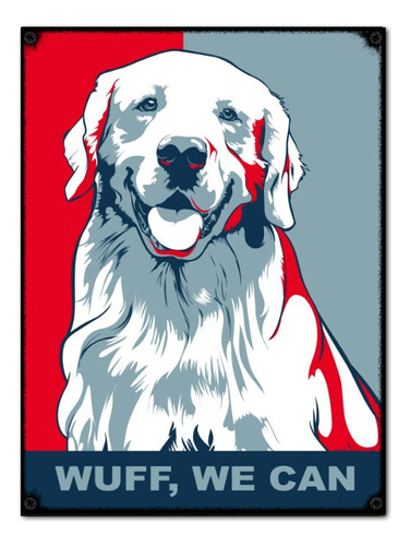#793 - Cuadro Decorativo Vintage - Perro Dog Poster No Chapa