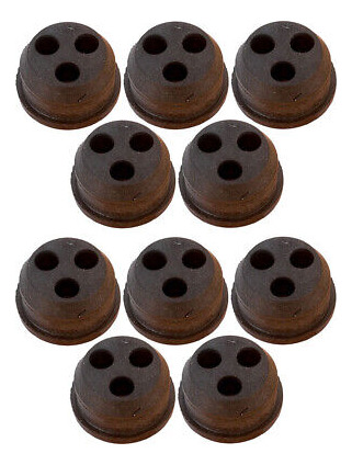 10 Fuel Gas Tank Grommets 3 Hole For Echo V137000030 132 Cca