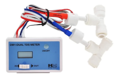 Medidor TDS digital dual en línea Dm-1 Hm de 2 canales Std Digital