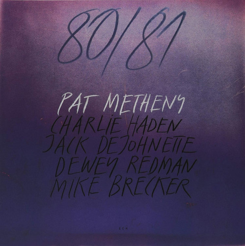 Pat Metheny 80/81 Lp 2vinilo180grs.imp.new Cerrado En Stock