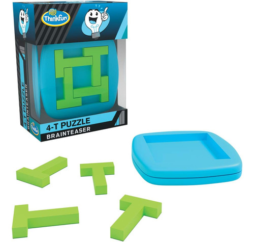 Thinkfun Pocket Brainteasers 4-t Puzzle Stem, Juguete Y Jueg