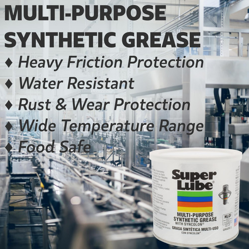 Grease Super Lube 41160, Bote Sintético De Nlgi 2 De 420 Ml