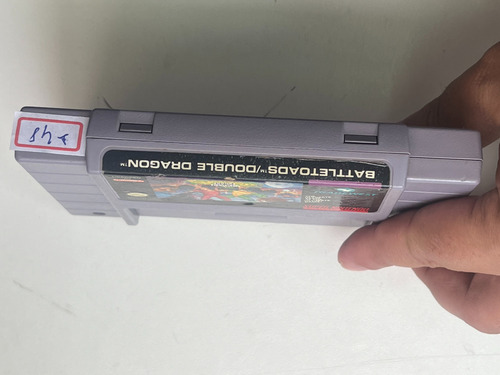 Id 48 Battletoads Double Dragon Snes Original Super