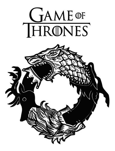 Vinilo Decorativo Game Of Thrones Sark Lannister Targaryen