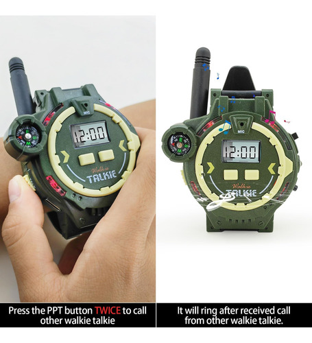 Walkie Talkie Recargable Para Niños Radio Bidireccional