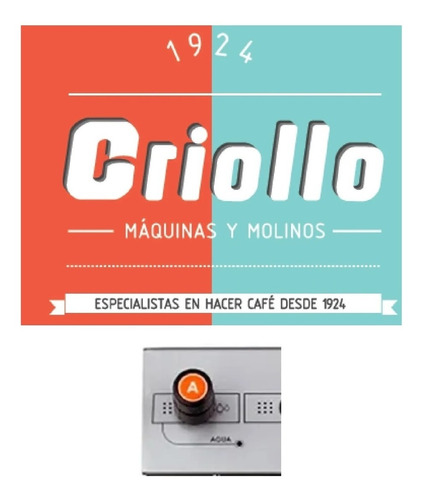 Perilla Robinete Maquina De Cafe Criollo