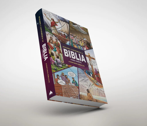 Descubre Y Experimenta La Biblia Para Niños - Estilo Cómic