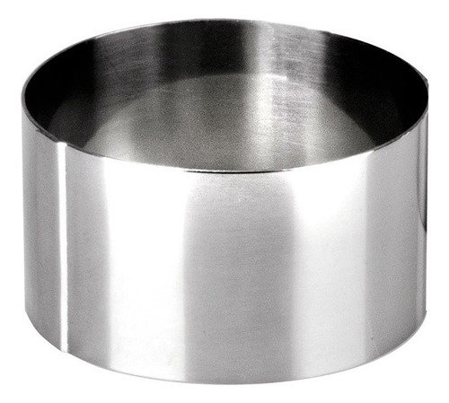 Timbal O Aro Para Emplatar Redondo De 8 Cm Marca Ibili Color Gris