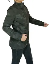 Comprar Campera De Mujer Gabardina Camuflada Inter Matelase Ynsignya