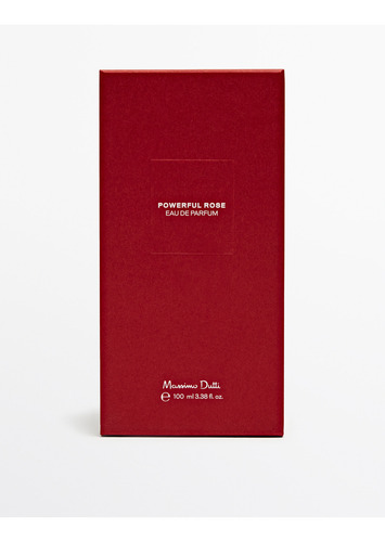 Perfume Massimo Dutti Powerful Rose 100 Ml By Sophie Labbé
