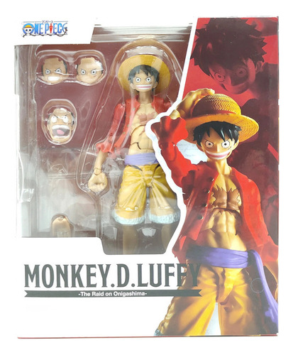 Muñeca Articulada Con Figura De Acción De Anime Shf Monkey D