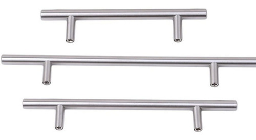 Puxador Haste 100mm Aço Inox P/ Gavetas Portas De Móveis
