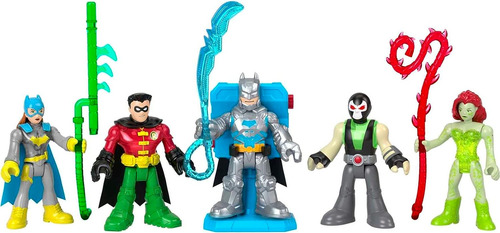 Imaginext Dc Super Friends Batman Toys, Batman Battle Multip