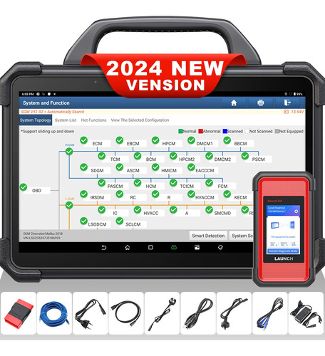 Scanner Automotriz Launch X431 Pad Vii J2534 Actualizaciones