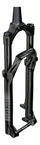 Suspensión negra Rock Shox Recon Silver Rl 29 Boost de 100 mm