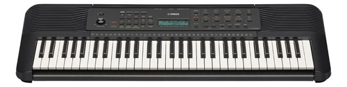 Kit Completo Teclado Psr-e283 Yamaha cor Preto