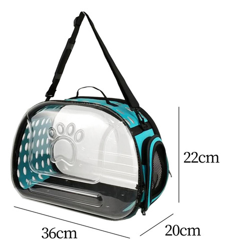 Para Bolsa De Burbujas Para Mascotas, Transportadores Azul S