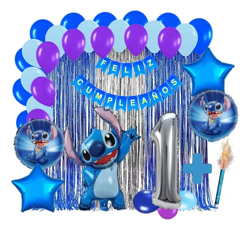 Kit Globos Lilo & Stitch Decoración Cumpleaños Compatible
