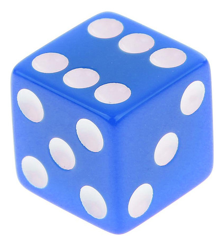 Set / 10pcs Six Sided D6 Digital D\\\\u0026d Rpg De Azul