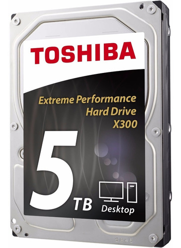 Disco Duro 5tb Interno Para Pc Toshiba 7200 Rpm Iva Incluido