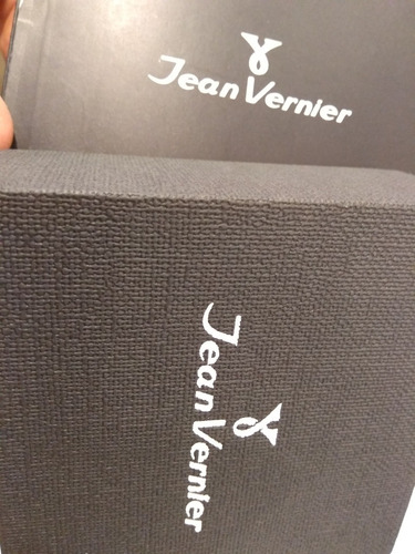Estojo Jean Vernier De Madeira Forrado Com Expositor Preto