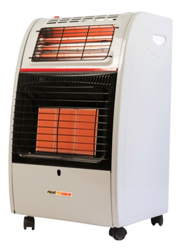 Heat Wave, Calefactor Portatil 2 En 1 Gas Lp 3 Radiantes