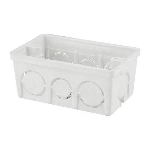 Caja Plástica 5800 O 2x4 Marca Induma  X 10 Unidades